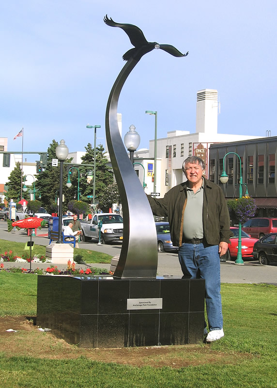 Bronze Sculpture Artist Roy Peratrovich
